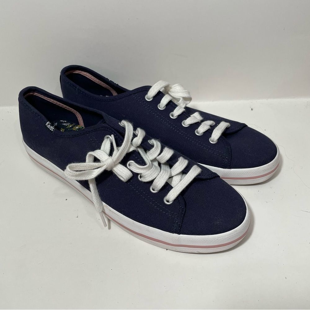 NWOT Keds Navy Blue Sneakers - Picture 3 of 6